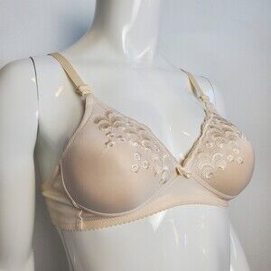 Vintage 80's Beige Bra